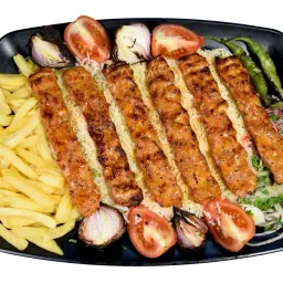 صحن كباب دجاج - وسط